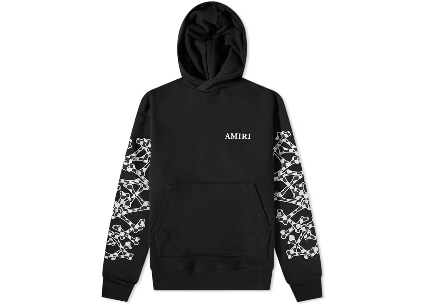 Amiri bones stacked hoodie
