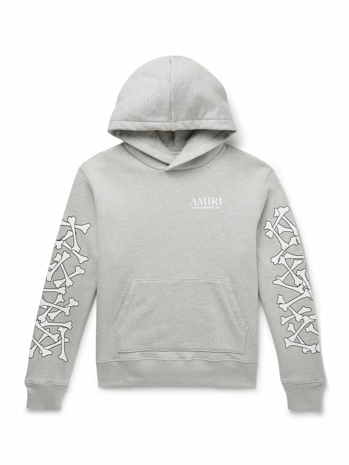Amiri bones stacked hoodie