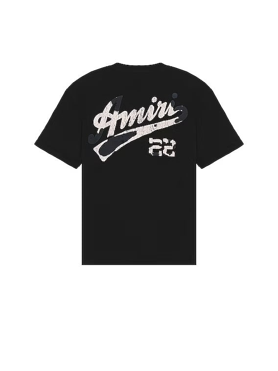 Amiri 22 jersey logo tee